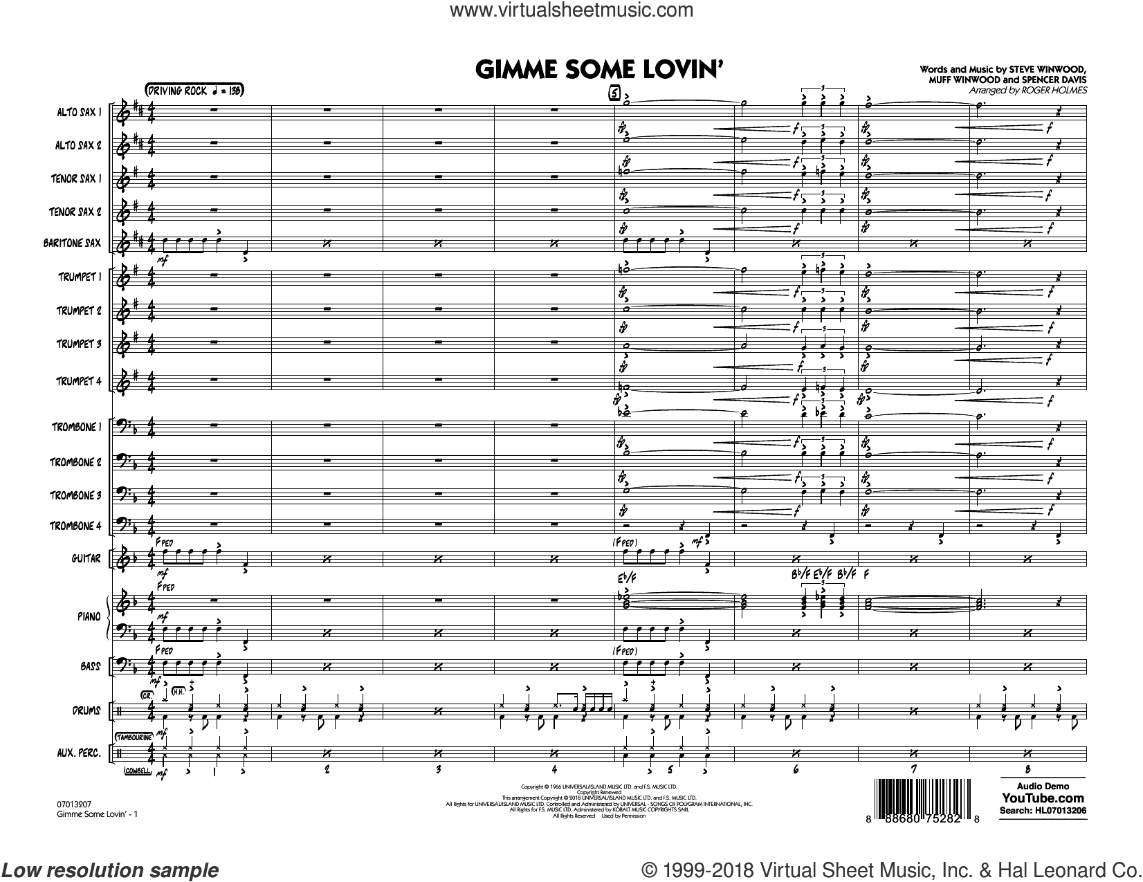 Gimme Some Lovin' (COMPLETE)