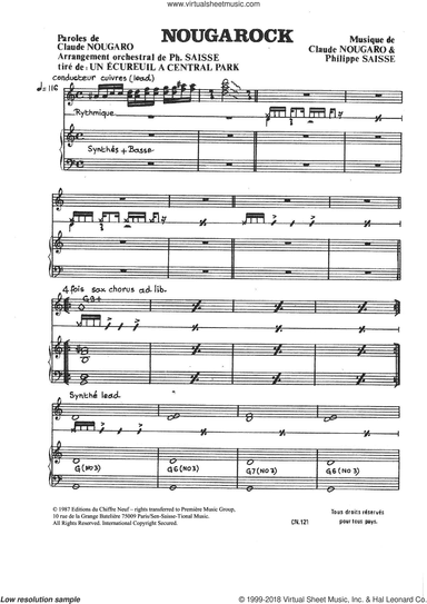 Nougarock (from "Un Ecureuil A Central Park")