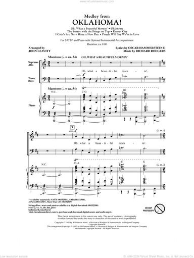 Oklahoma! (Medley) (arr. John Leavitt)