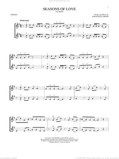 Seasons Of Love (from Rent)
