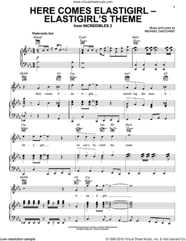 Here Comes Elastigirl - Elastigirl's Theme (from Incredibles 2)