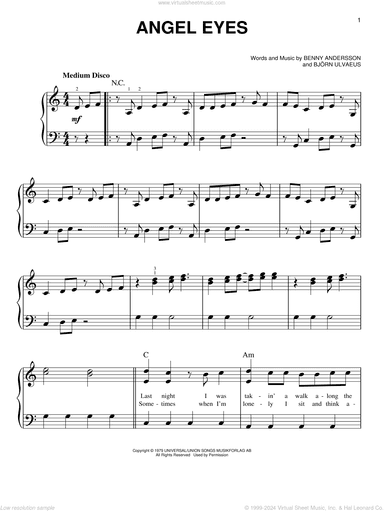 Angel Eyes (from Mamma Mia! Here We Go Again)