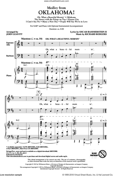 Oklahoma! (Medley) (arr. John Leavitt)
