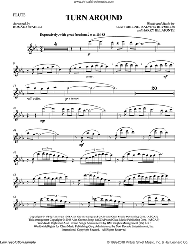 Turn Around (arr. Ronald Staheli)