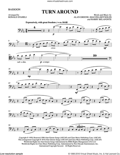 Turn Around (arr. Ronald Staheli)