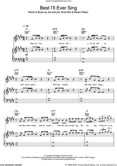 Best I'll Ever Sing