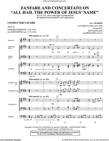 Fanfare And Concertato on "All Hail the Power of Jesus' Name"