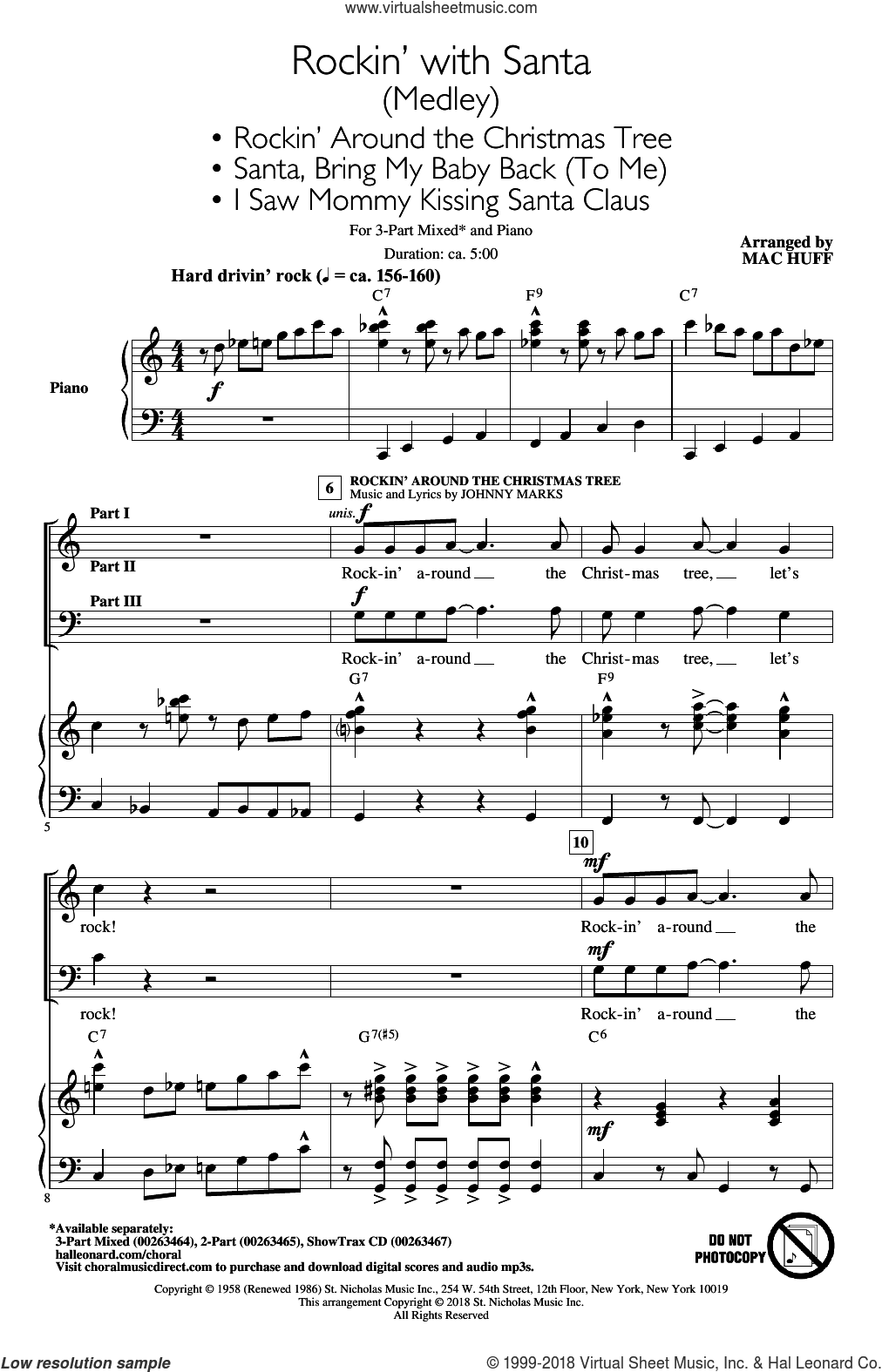 Rockin' With Santa (Medley) (arr. Mac Huff)