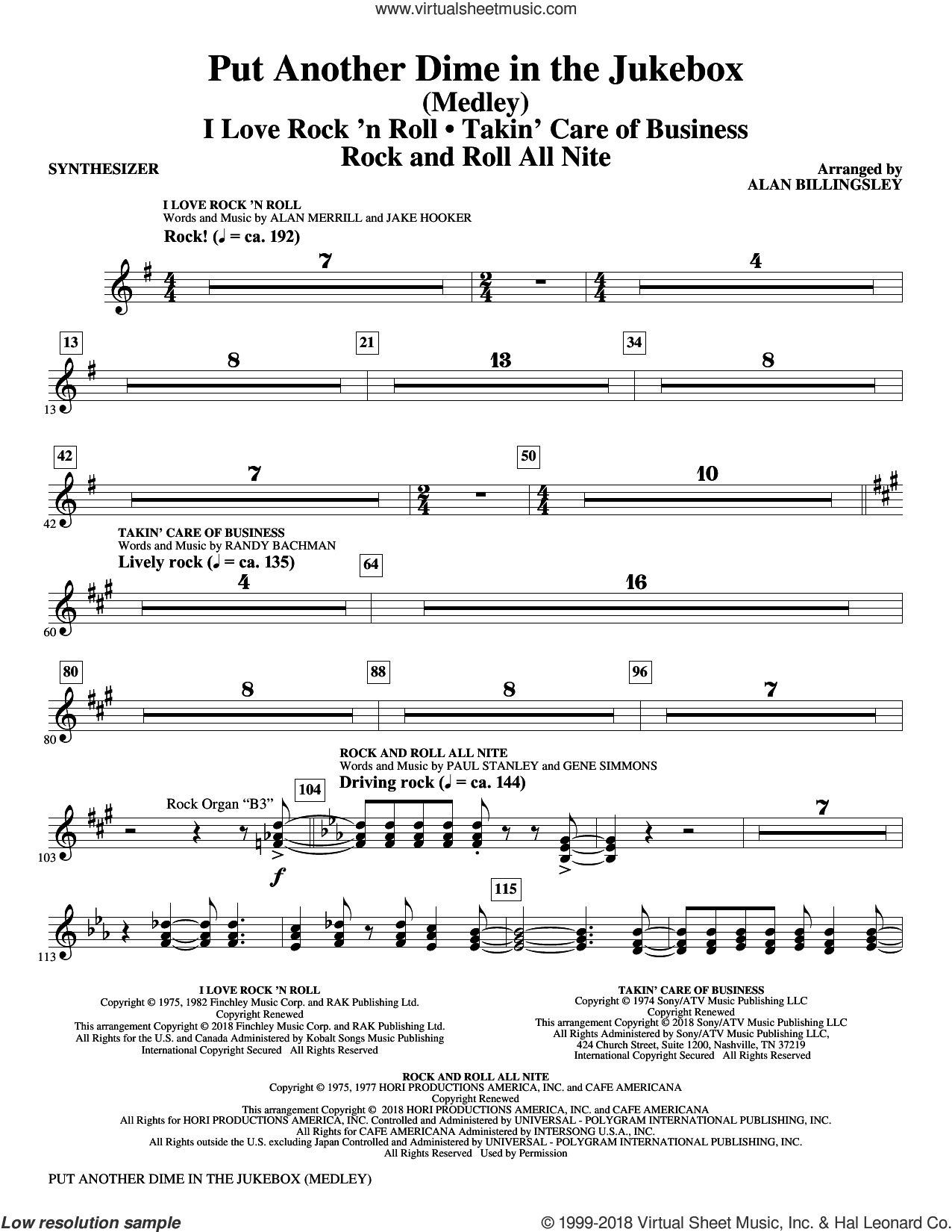 Put Another Dime In The Jukebox (Medley)