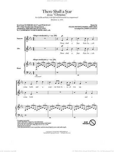 There Shall A Star (arr. John Leavitt)