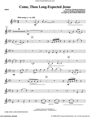 Come, Thou Long-Expected Jesus (arr. Heather Sorenson)