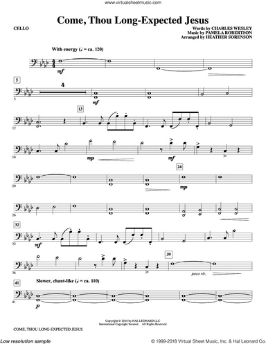 Come, Thou Long-Expected Jesus (arr. Heather Sorenson)