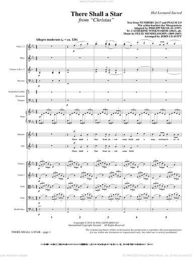 There Shall a Star (arr. John Leavitt)