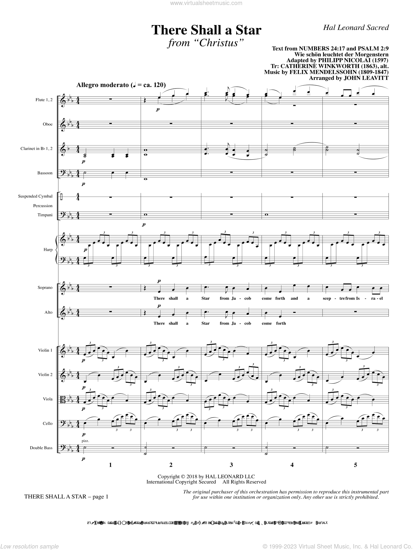There Shall a Star (arr. John Leavitt)