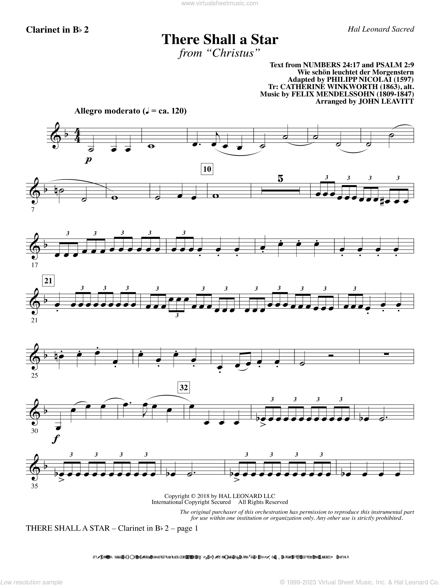 There Shall a Star (arr. John Leavitt)
