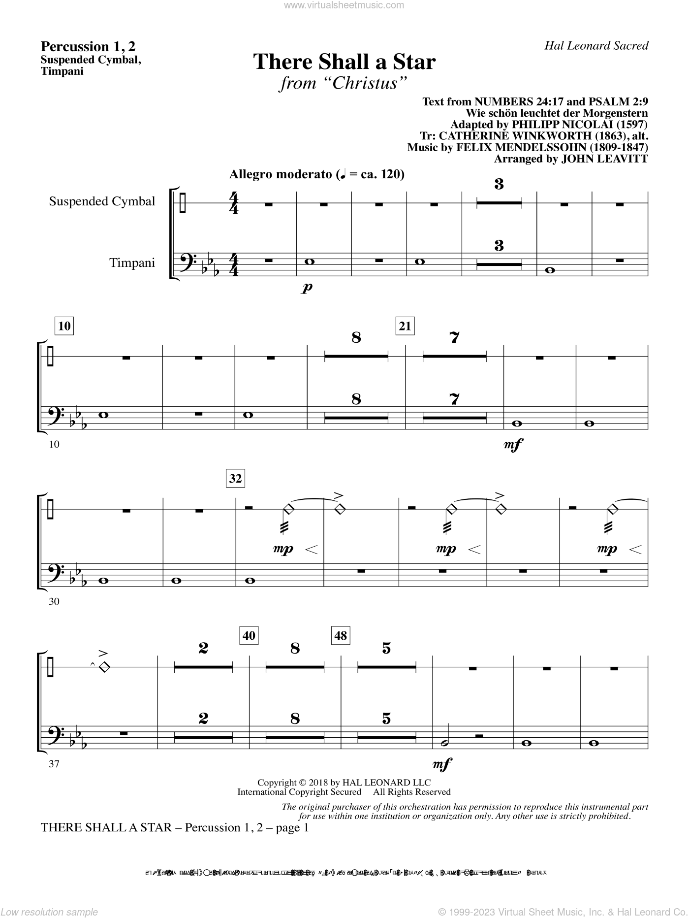 There Shall a Star (arr. John Leavitt)