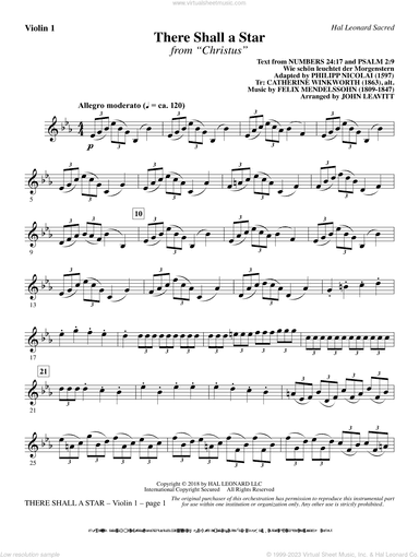 There Shall a Star (arr. John Leavitt)