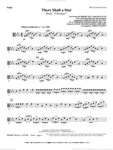 There Shall a Star (arr. John Leavitt)