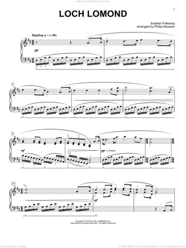 Loch Lomond [Classical version] (arr. Phillip Keveren)