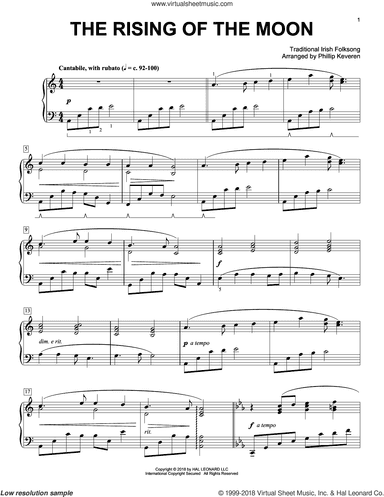 The Rising Of The Moon [Classical version] (arr. Phillip Keveren)