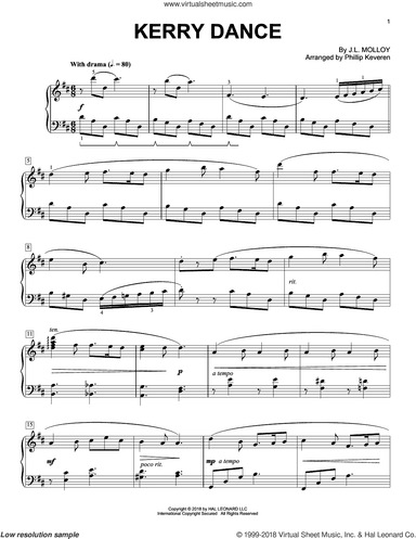 Kerry Dance [Classical version] (arr. Phillip Keveren)