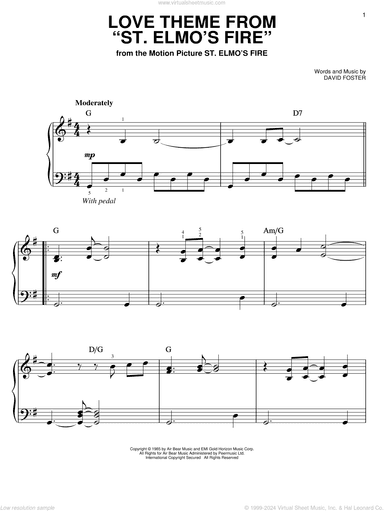 Love Theme From St. Elmo's Fire
