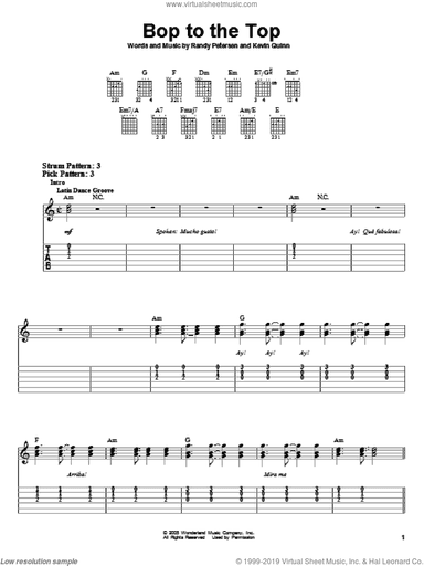 Bop To The Top (from High School Musical)