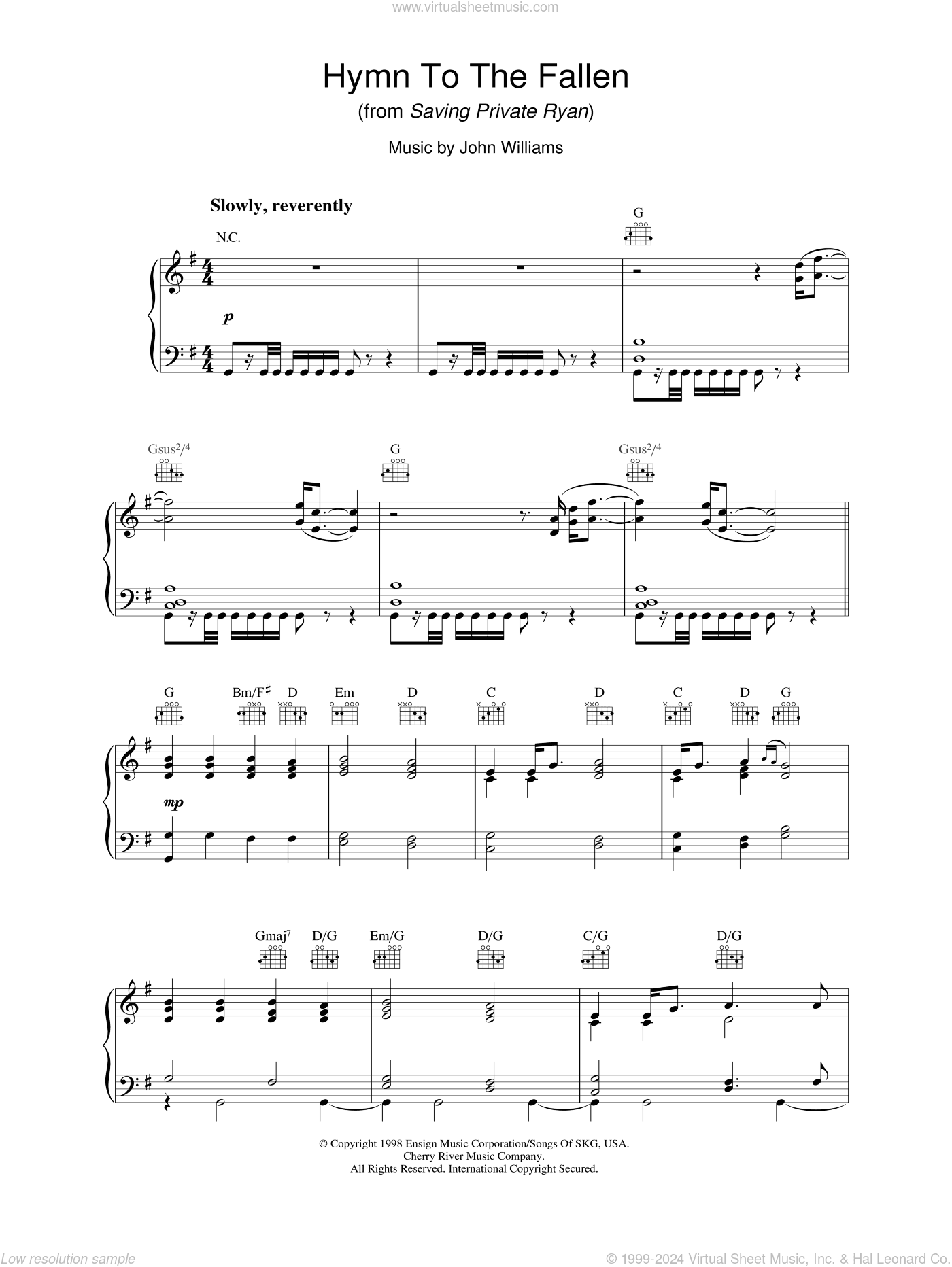Hymn To The Fallen (from Saving Private Ryan)