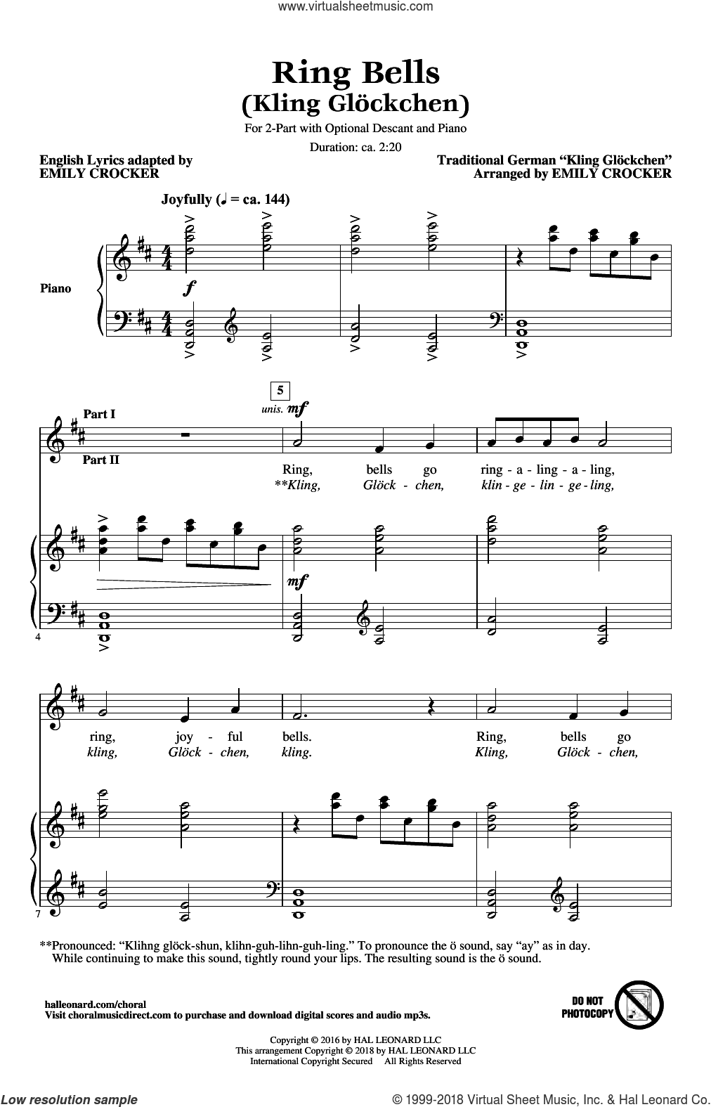 Ring Bells (Kling Glockchen)