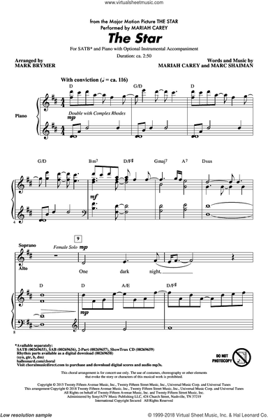 The Star (arr. Mark Brymer)