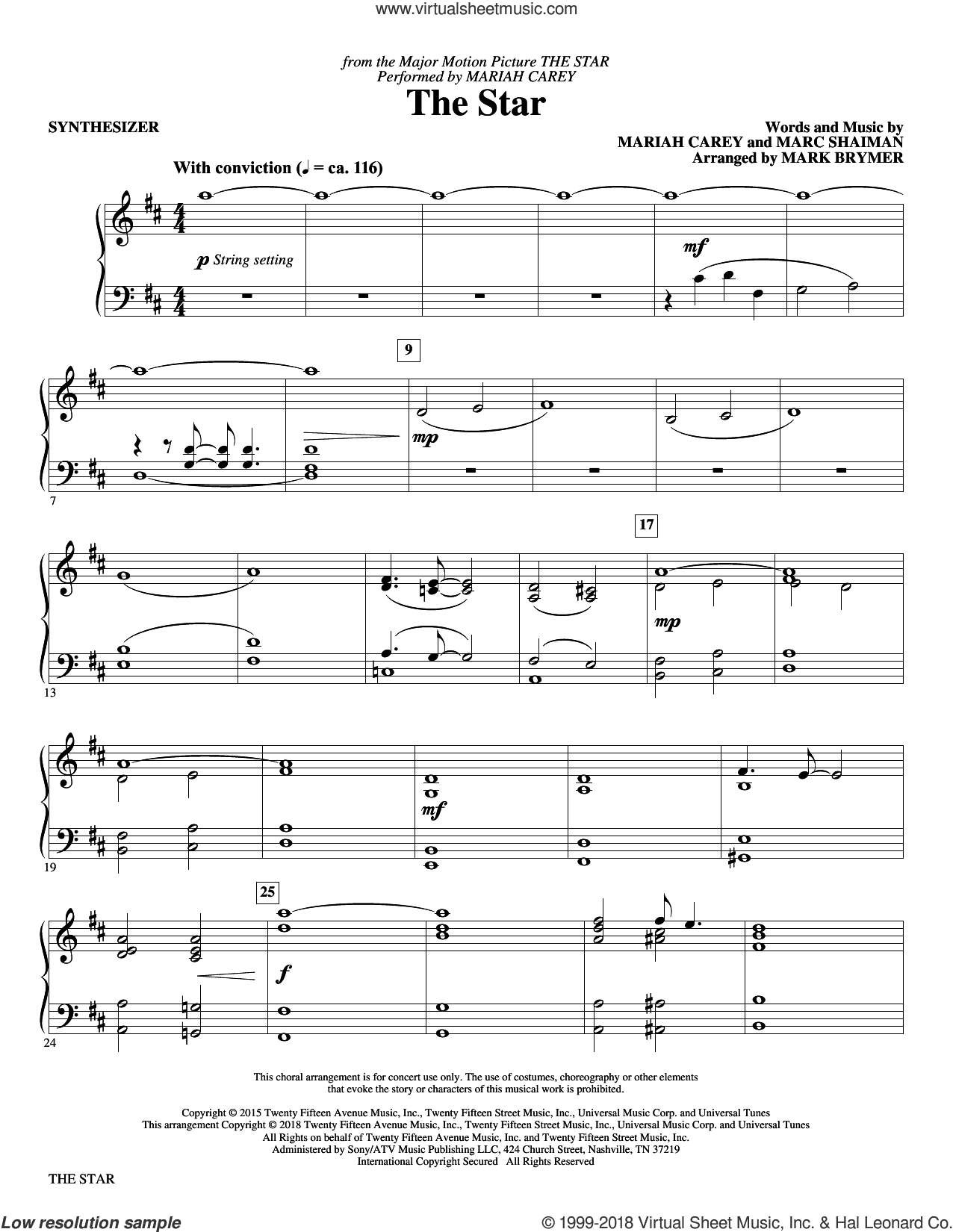 The Star (arr. Mark Brymer)