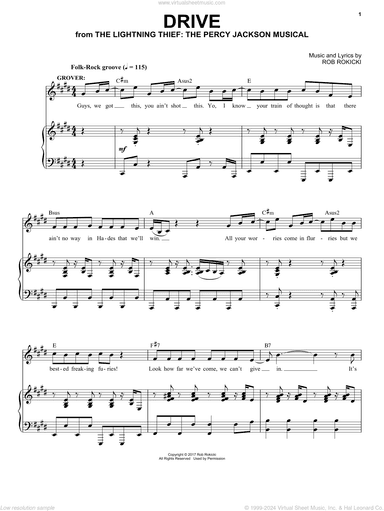 Drive (from The Lightning Thief: The Percy Jackson Musical)