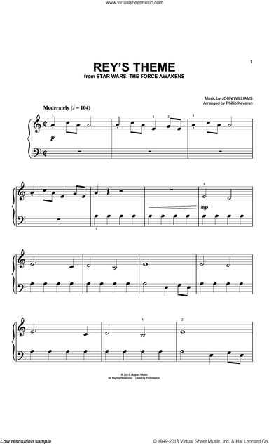 Rey's Theme (arr. Phillip Keveren)
