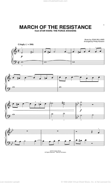 March Of The Resistance (arr. Phillip Keveren)