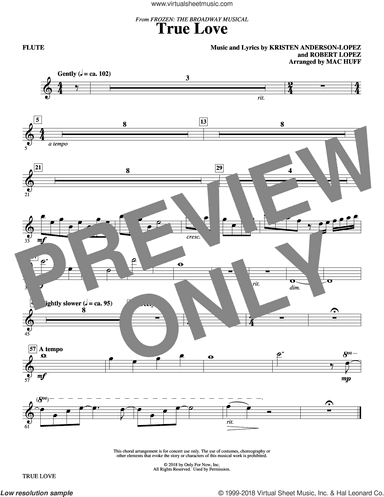True Love (from Frozen: the Broadway Musical) (Arr. Mac Huff)