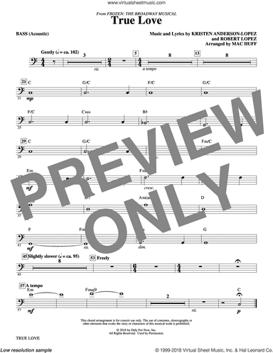 True Love (from Frozen: the Broadway Musical) (Arr. Mac Huff)