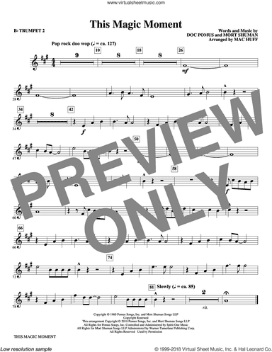 This Magic Moment (Arr. Mac Huff)