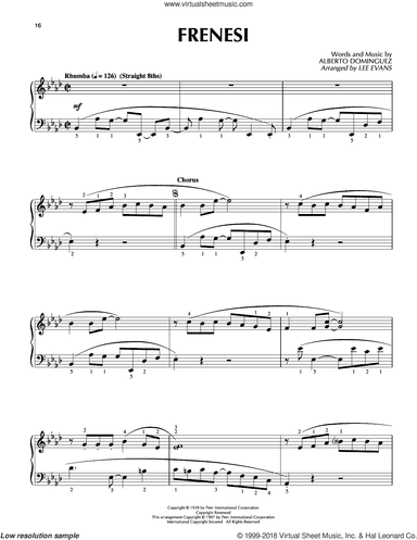 Frenesi, (intermediate)