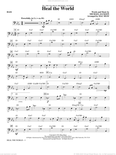 Heal the World (Arr. Mac Huff)