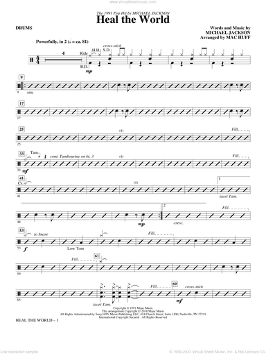 Heal the World (Arr. Mac Huff)