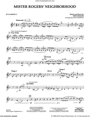 Mister Rogers' Neighborhood (Arr. Paul Murtha)
