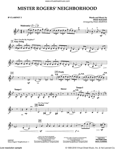 Mister Rogers' Neighborhood (Arr. Paul Murtha)