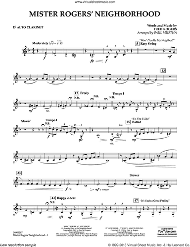 Mister Rogers' Neighborhood (Arr. Paul Murtha)