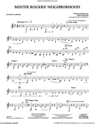 Mister Rogers' Neighborhood (Arr. Paul Murtha)