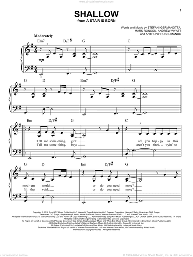 Shallow (from A Star Is Born)