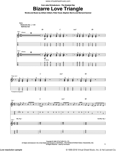 Bizarre Love Triangle (arr. Jake Shimabukuro)
