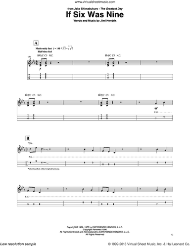 If Six Was Nine (arr. Jake Shimabukuro)