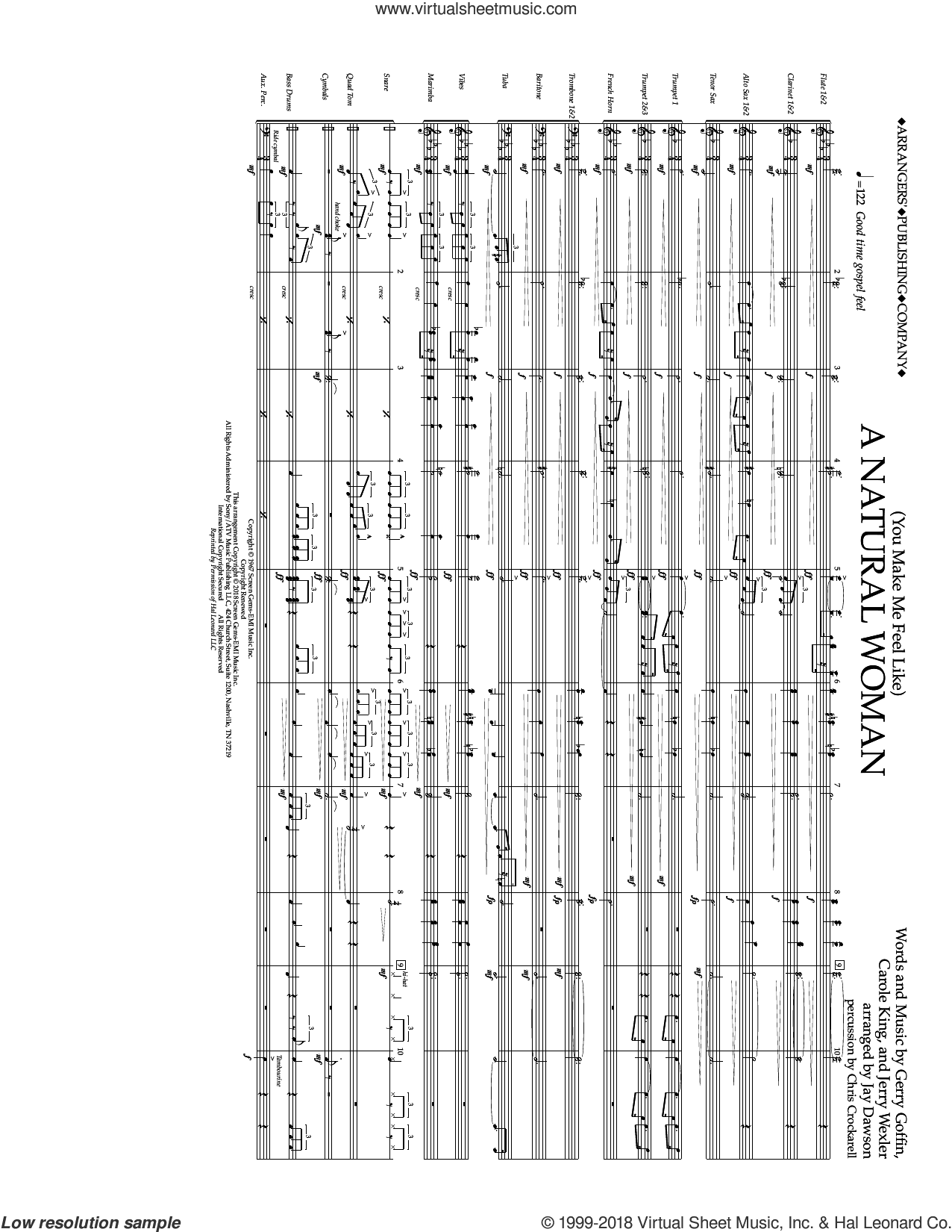 (You Make Me Feel Like) A Natural Woman (arr. Jay Dawson)