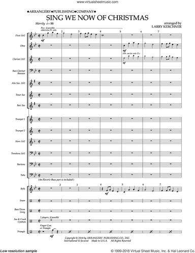 Sing We Now of Christmas (arr. Larry Kerchner)