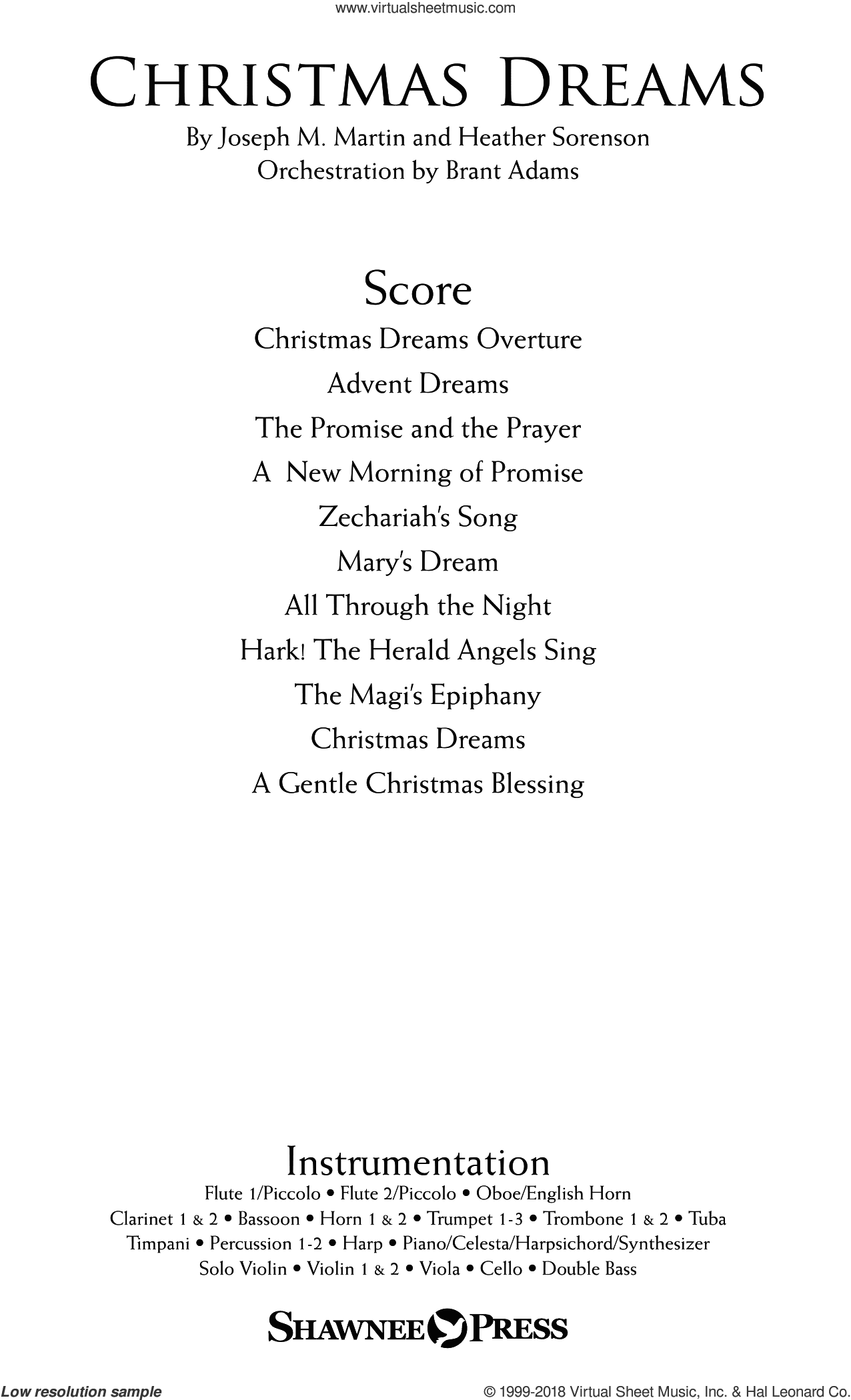 Christmas Dreams (A Cantata)